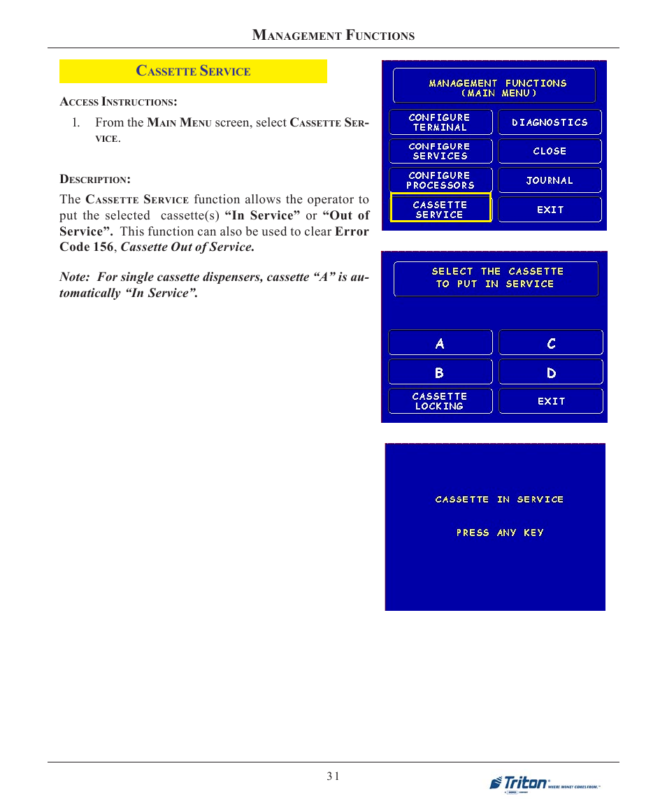 Triton 9100 User Manual User Manual | Page 39 / 172