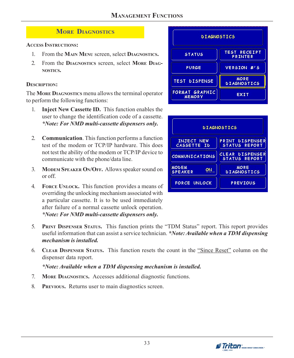 Triton 9100 User Manual User Manual | Page 41 / 172