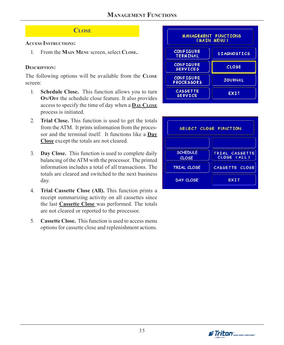 Triton 9100 User Manual User Manual | Page 43 / 172