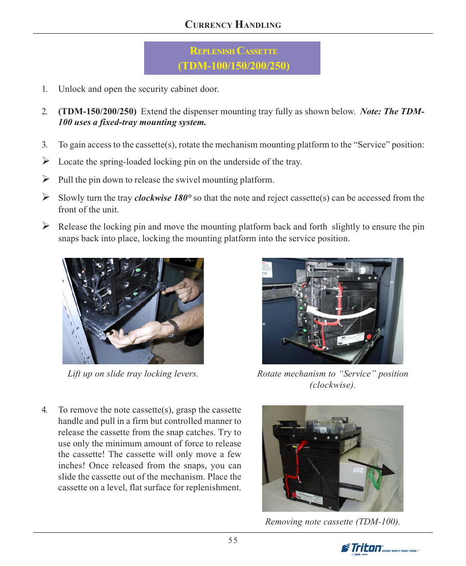 Triton 9100 User Manual User Manual | Page 63 / 172