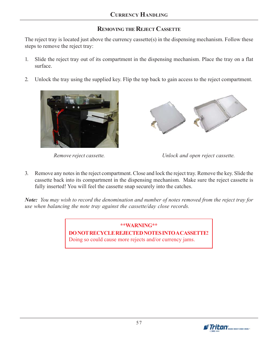 Triton 9100 User Manual User Manual | Page 65 / 172