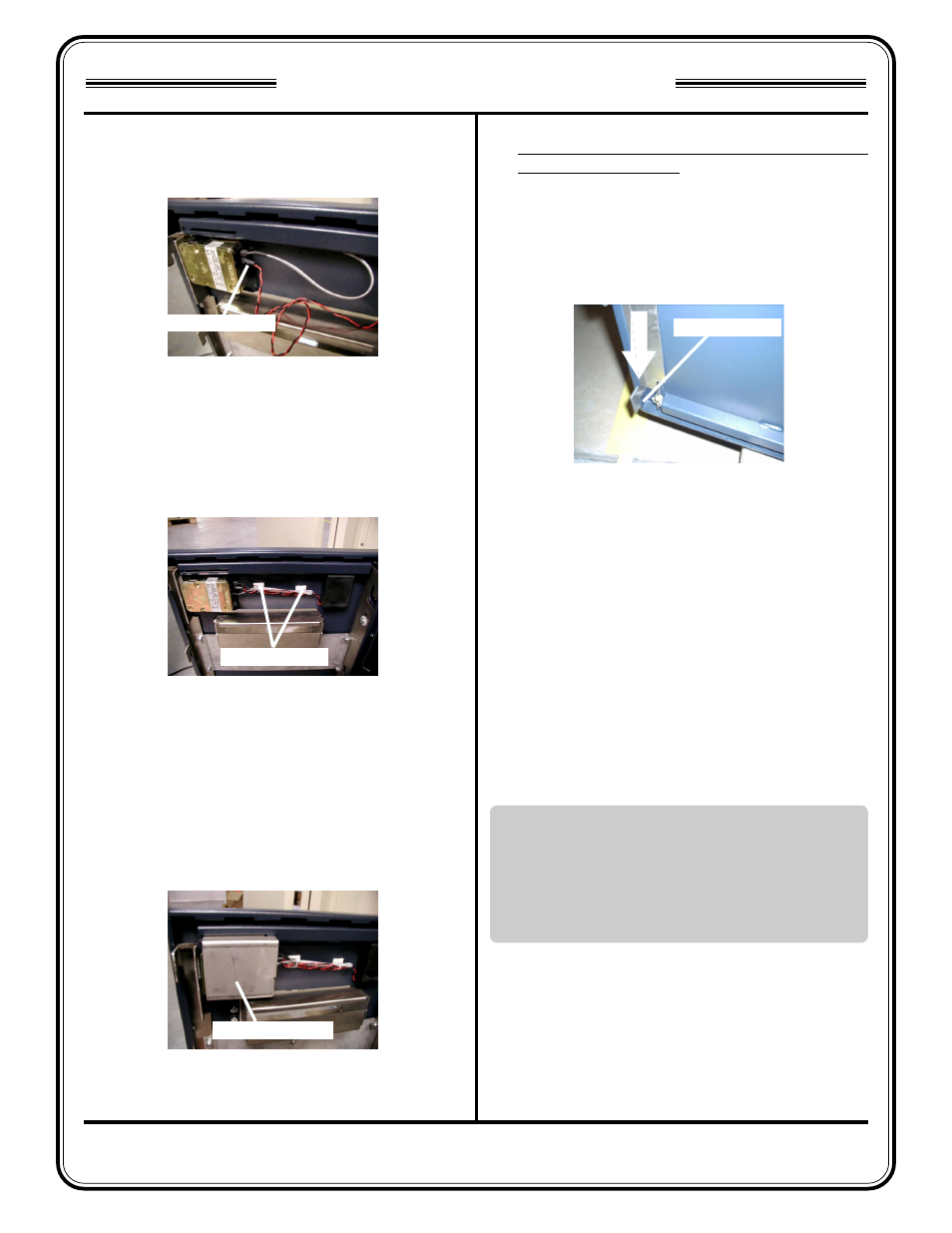 9100 c | Triton 9100 Electronic Lock Installation Manual User Manual | Page 6 / 8