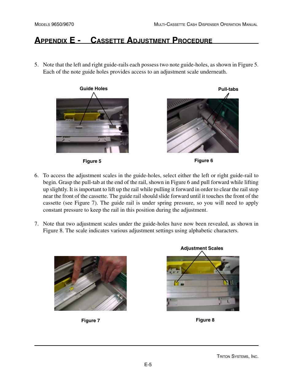 E - c | Triton 9670 Operation Manual User Manual | Page 254 / 264