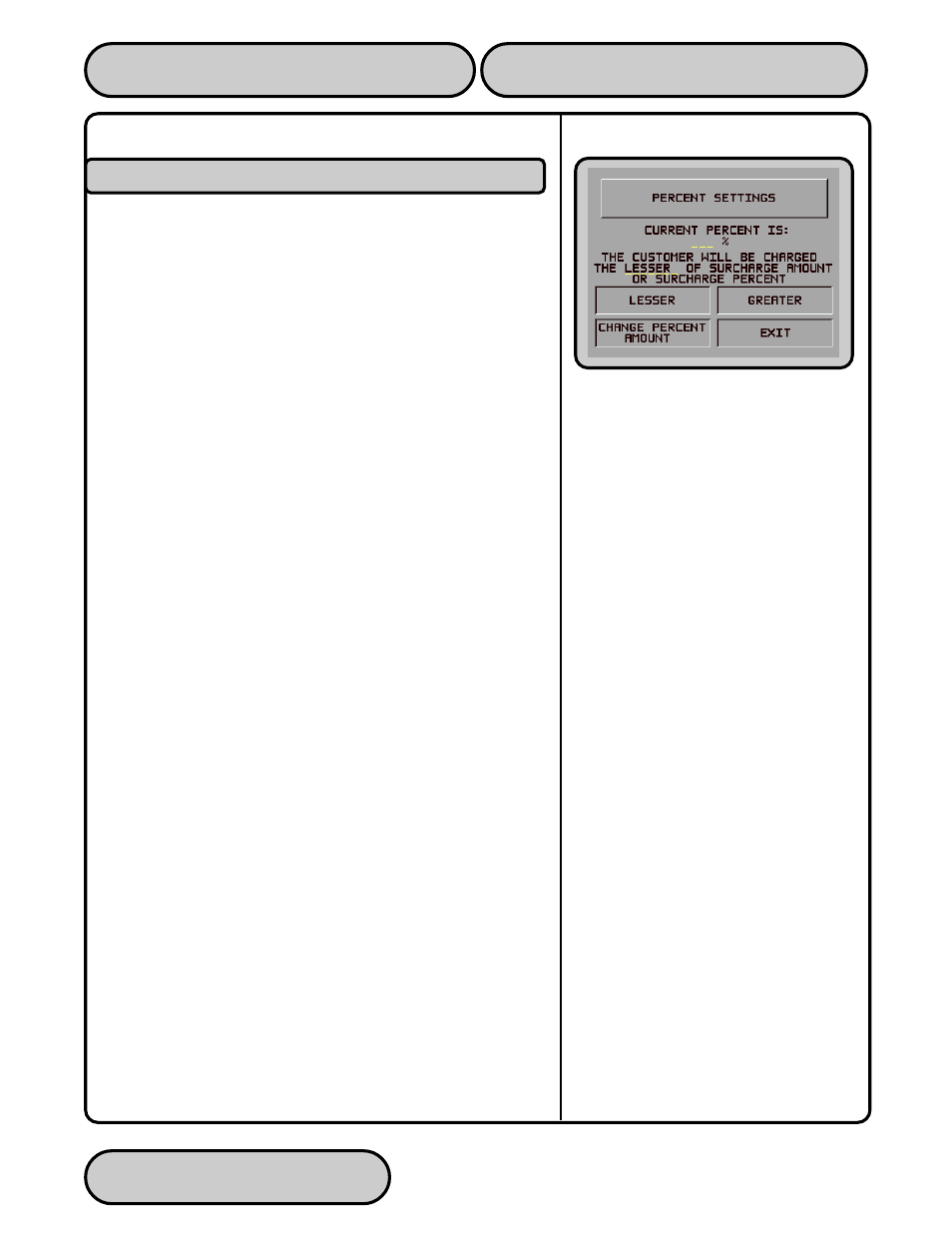 Triton systems, inc, Surcharge percent | Triton 9610 Operation Manual User Manual | Page 103 / 210