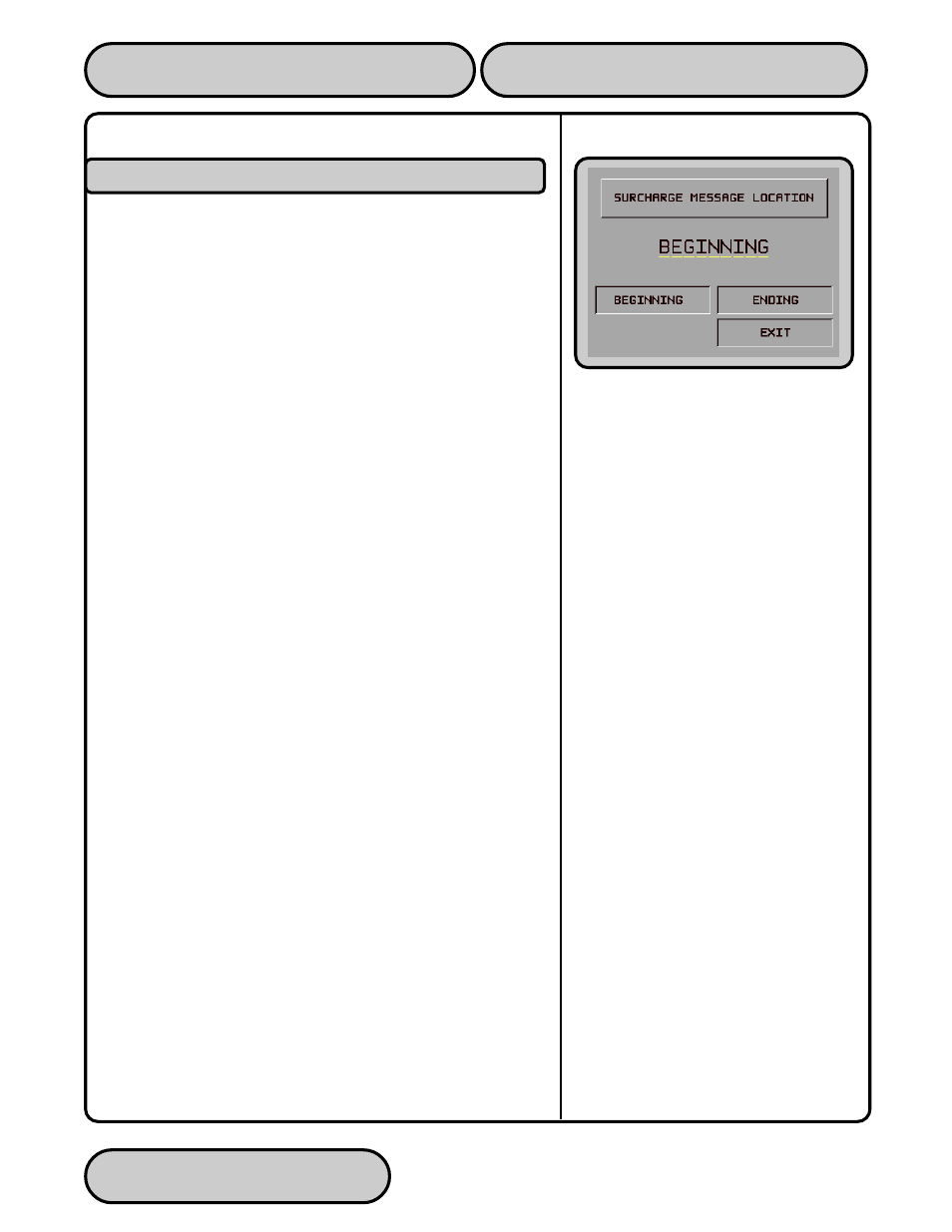 Triton systems, inc, Surcharge location | Triton 9610 Operation Manual User Manual | Page 105 / 210