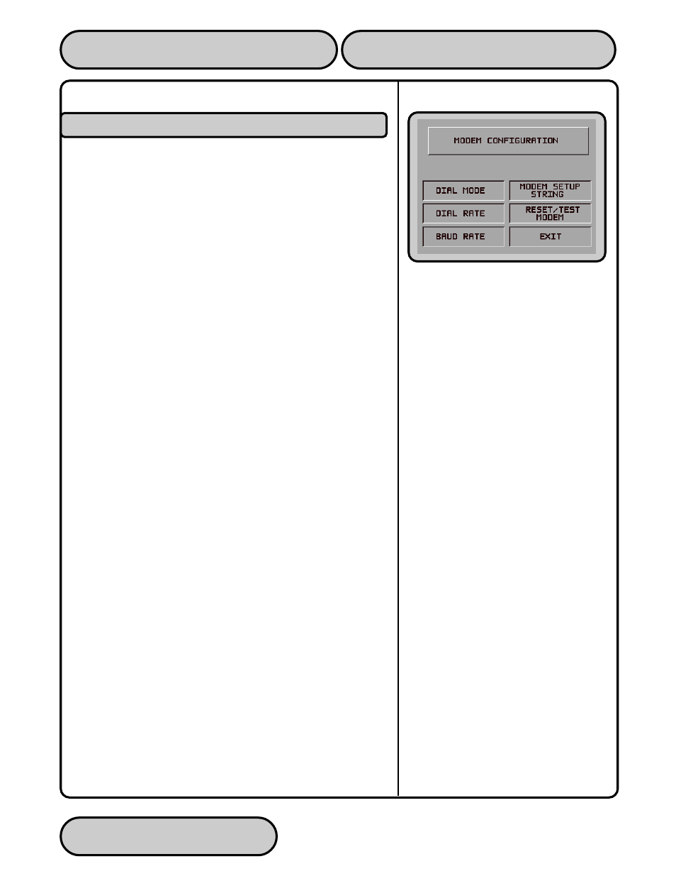 Triton systems, inc, Modem setup | Triton 9610 Operation Manual User Manual | Page 133 / 210