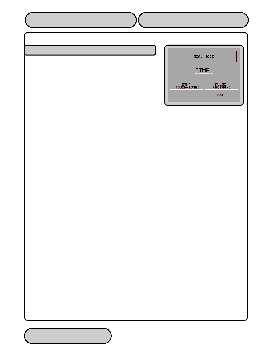 Dial mode | Triton 9610 Operation Manual User Manual | Page 134 / 210