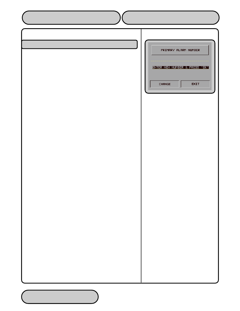 Primary alarm number | Triton 9610 Operation Manual User Manual | Page 146 / 210