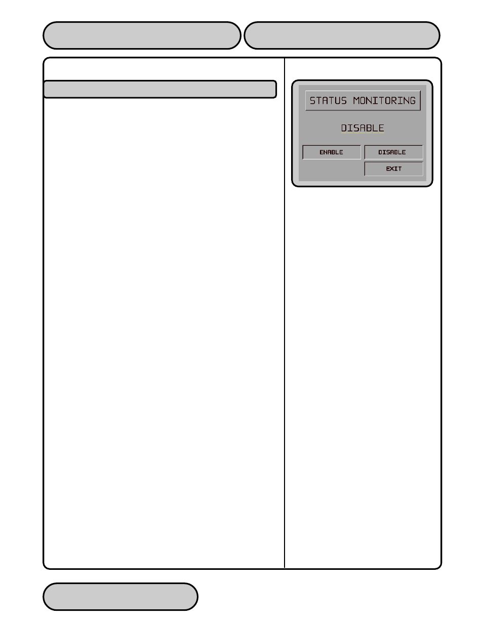 Triton systems, inc, Status monitoring | Triton 9610 Operation Manual User Manual | Page 151 / 210