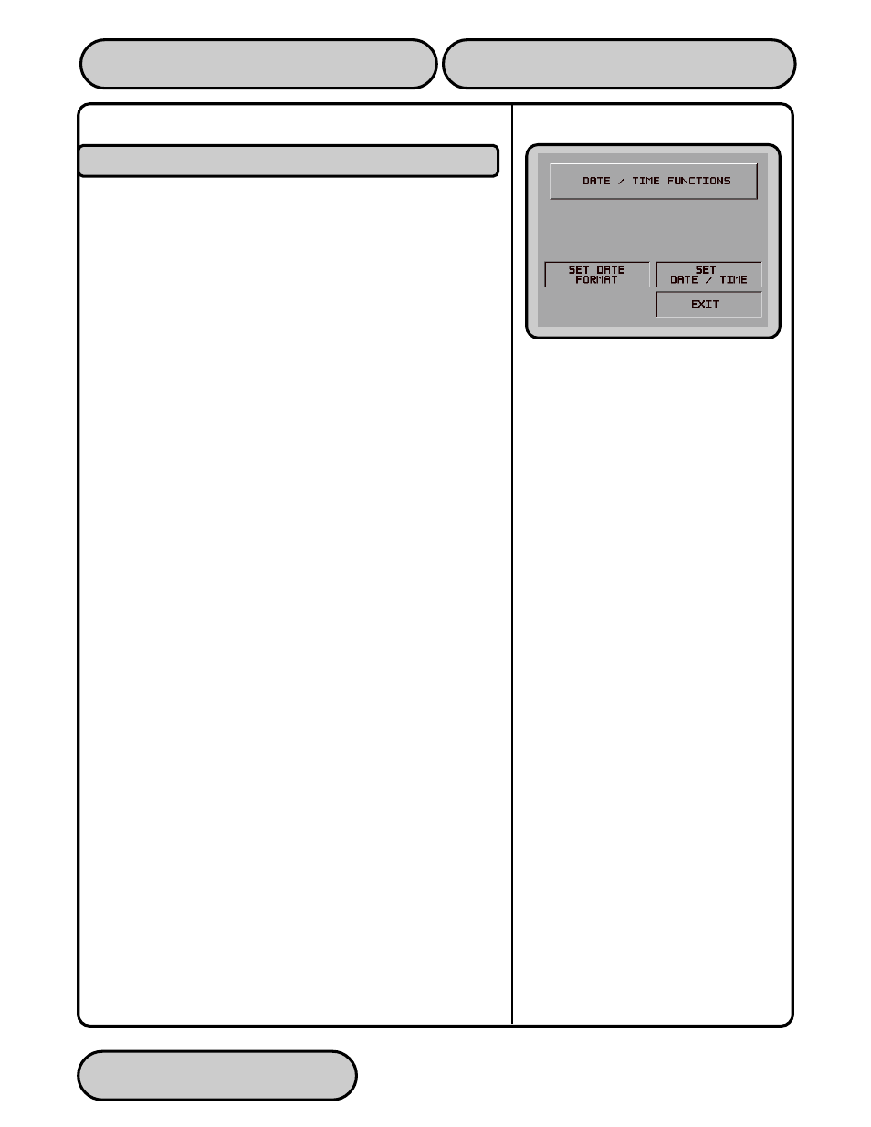 Date / time functions | Triton 9610 Operation Manual User Manual | Page 166 / 210