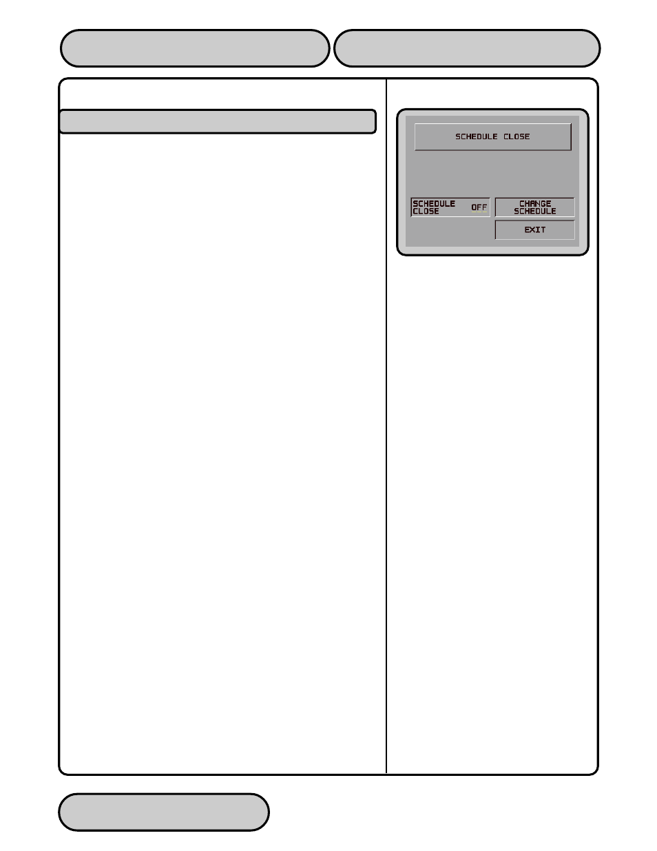 Schedule close | Triton 9610 Operation Manual User Manual | Page 50 / 210