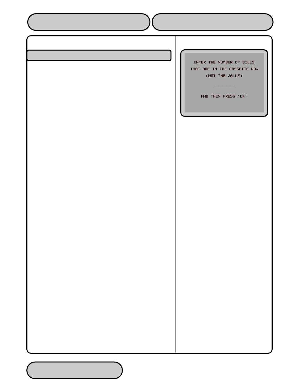 Enter qty. in cassette | Triton 9610 Operation Manual User Manual | Page 56 / 210