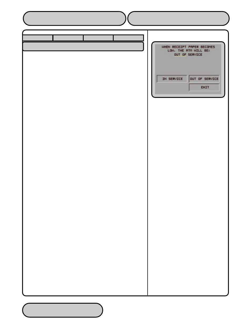 Low receipt paper, Low receipt paper -46, 97xx-series | Triton 97XX Series Operation Manual User Manual | Page 101 / 265