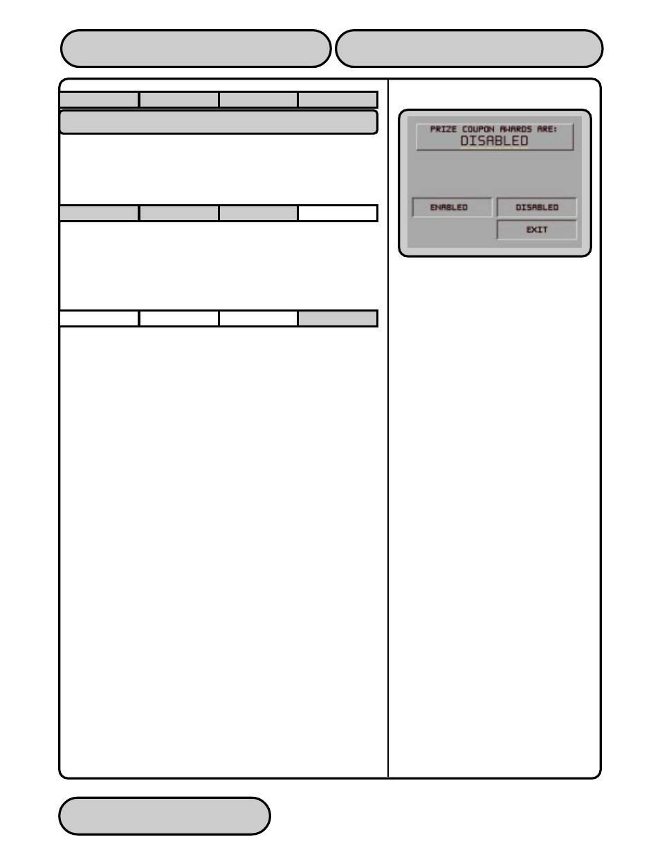 Enable/disable coupon awards, Enable/disable coupon awards -52, 97xx-series | Triton 97XX Series Operation Manual User Manual | Page 107 / 265