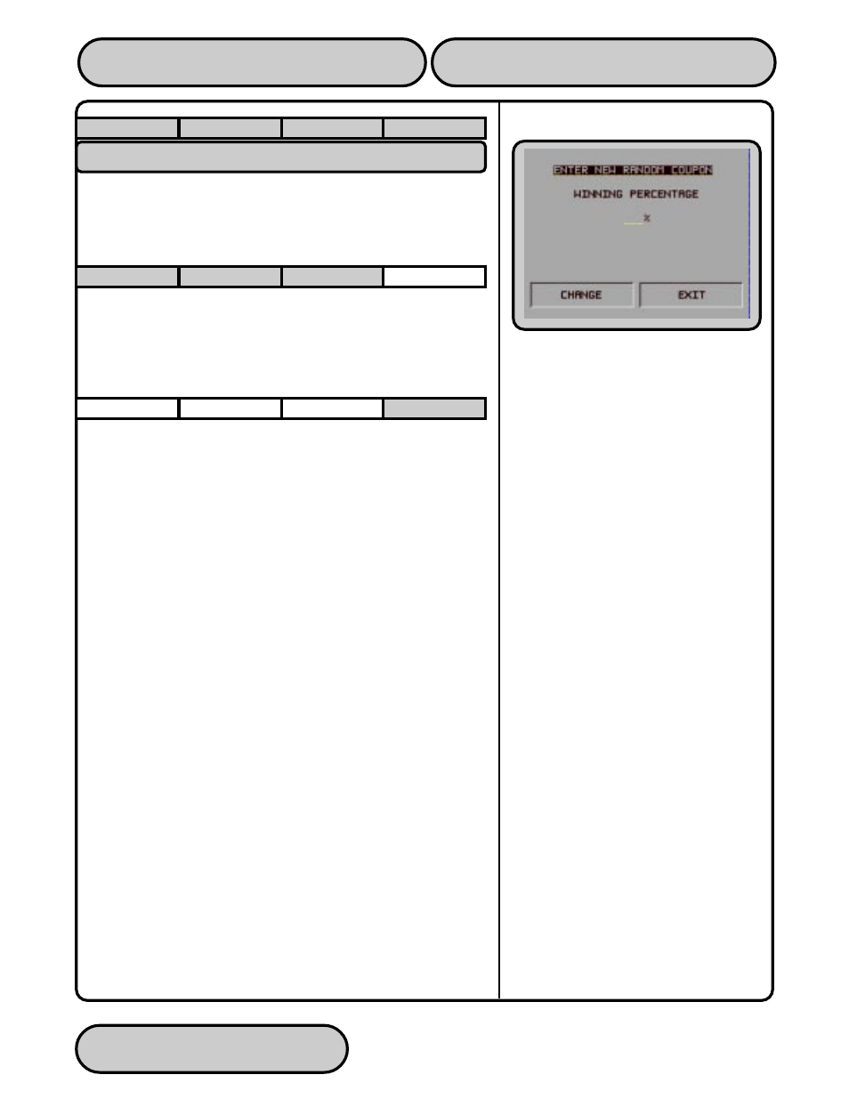 Set random winning, Set random winning % -54, 97xx-series | Triton 97XX Series Operation Manual User Manual | Page 109 / 265