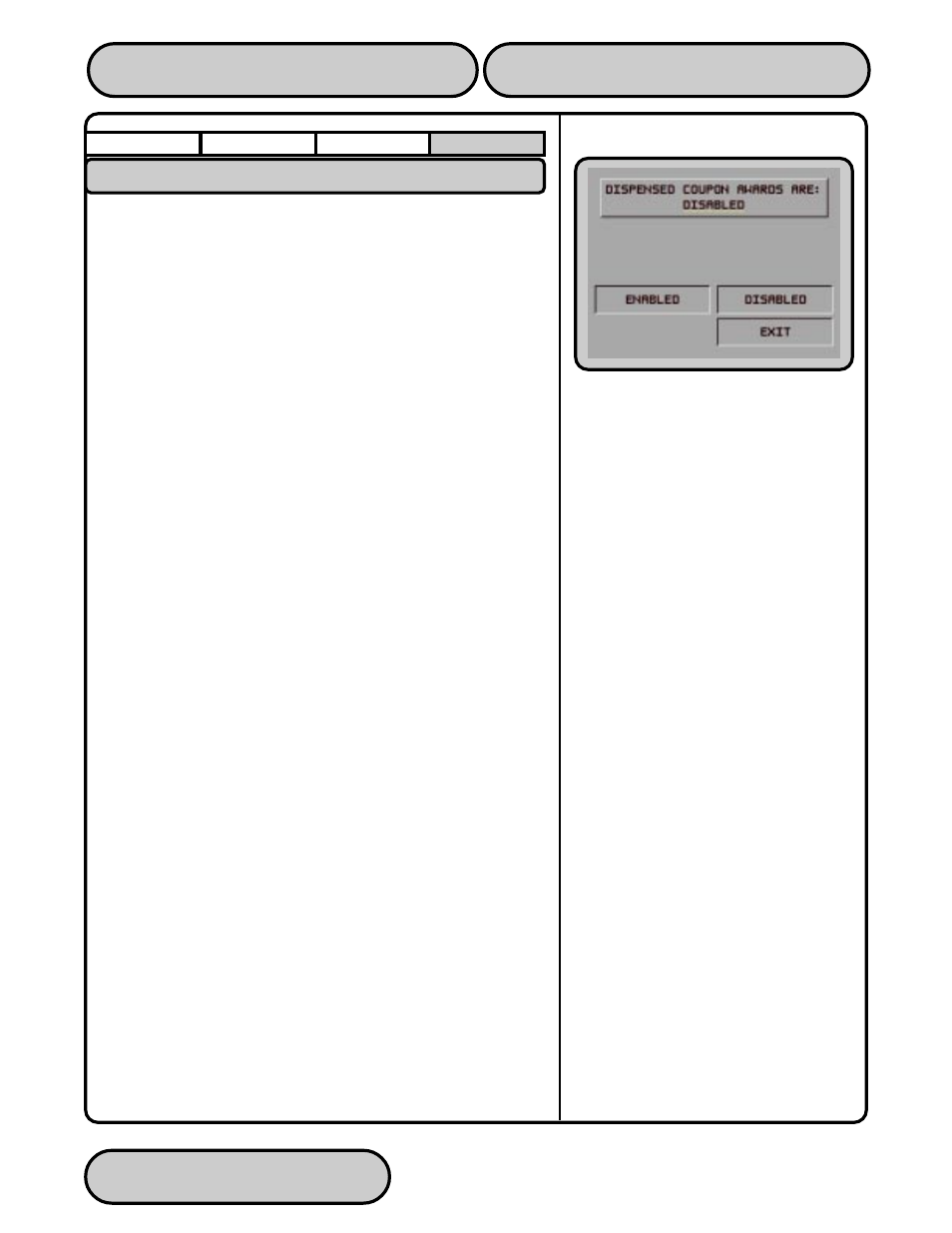 Enable/disable coupon awards, Enable/disable coupon awards -58, 97xx-series | Triton 97XX Series Operation Manual User Manual | Page 113 / 265