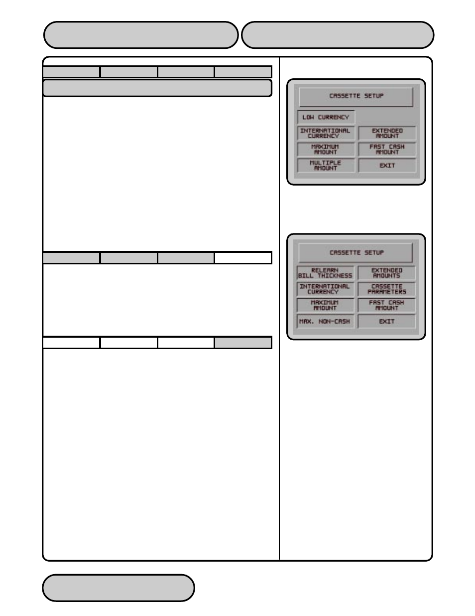 Cassette setup, Cassette setup -80, 97xx-series | Triton 97XX Series Operation Manual User Manual | Page 135 / 265