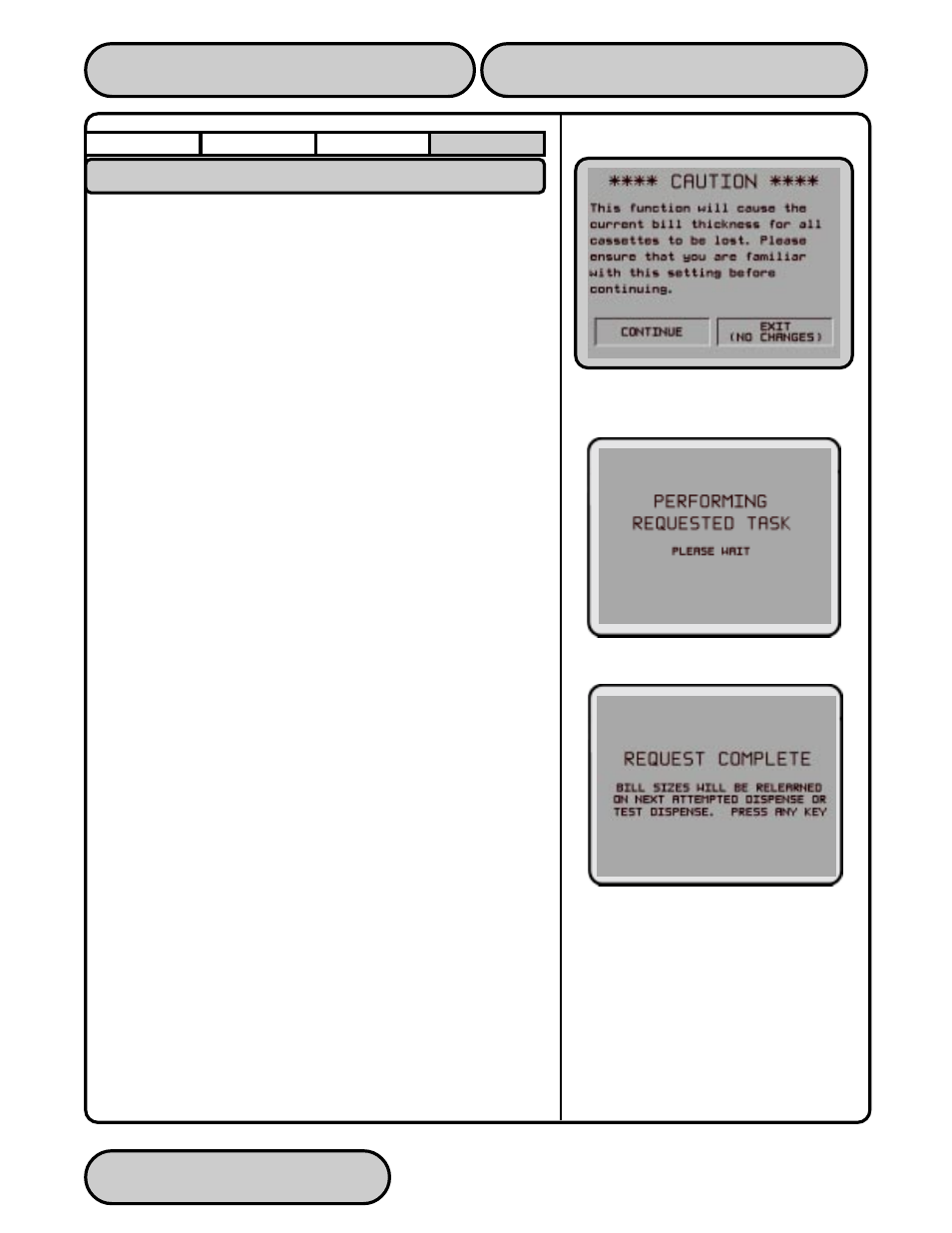 Relearn bill thickness, Relearn bill thickness -81, Triton systems, inc | Triton 97XX Series Operation Manual User Manual | Page 136 / 265