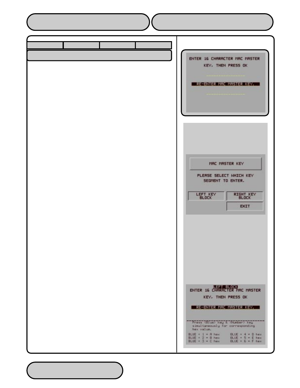 Enter mac master key, Enter mac master key -101, Triton systems, inc | Triton 97XX Series Operation Manual User Manual | Page 156 / 265