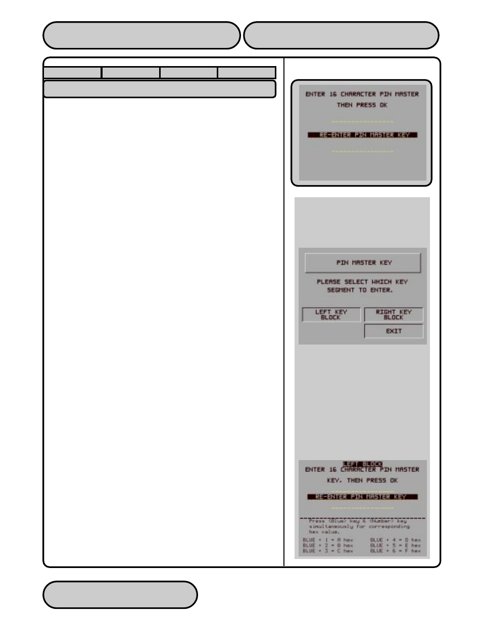 Enter pin master key, Enter pin master key -103, Triton systems, inc | Triton 97XX Series Operation Manual User Manual | Page 158 / 265