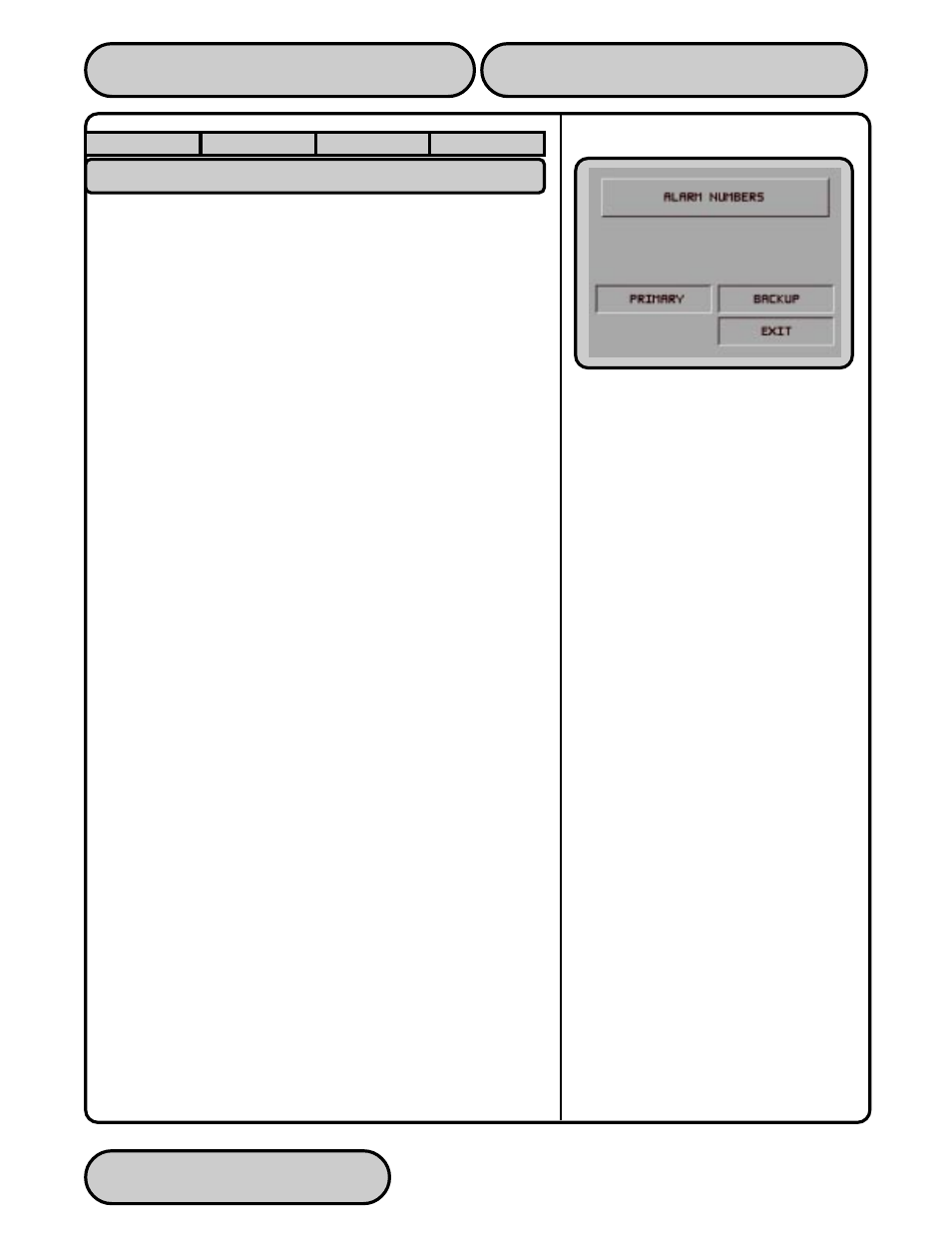 Alarm numbers, Primary alarm number -130, Triton systems, inc | Triton 97XX Series Operation Manual User Manual | Page 184 / 265