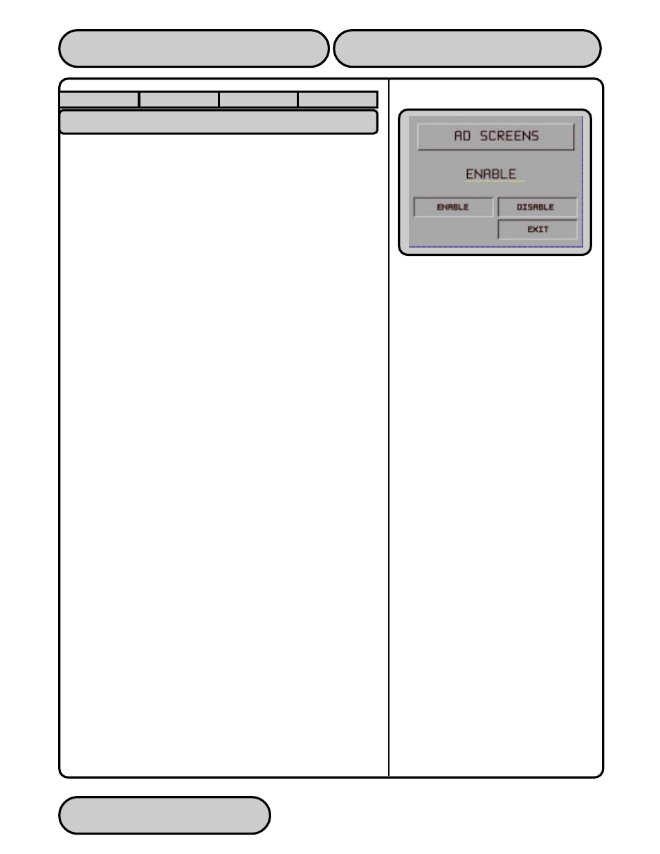 Ad screens, Communication header -140, Triton systems, inc | Triton 97XX Series Operation Manual User Manual | Page 194 / 265