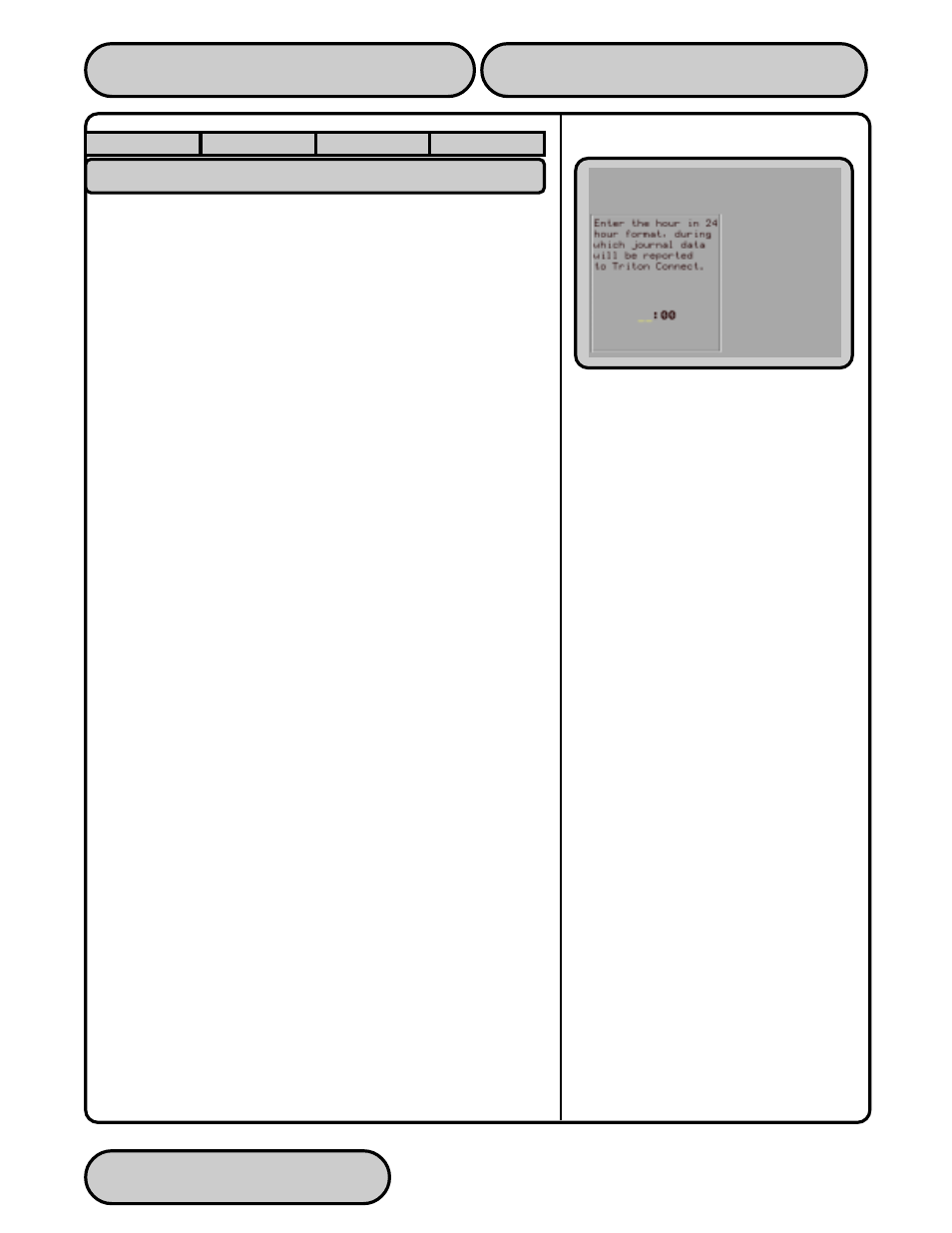 Set scheduled journal, Background graphics -146, Triton systems, inc | Triton 97XX Series Operation Manual User Manual | Page 200 / 265