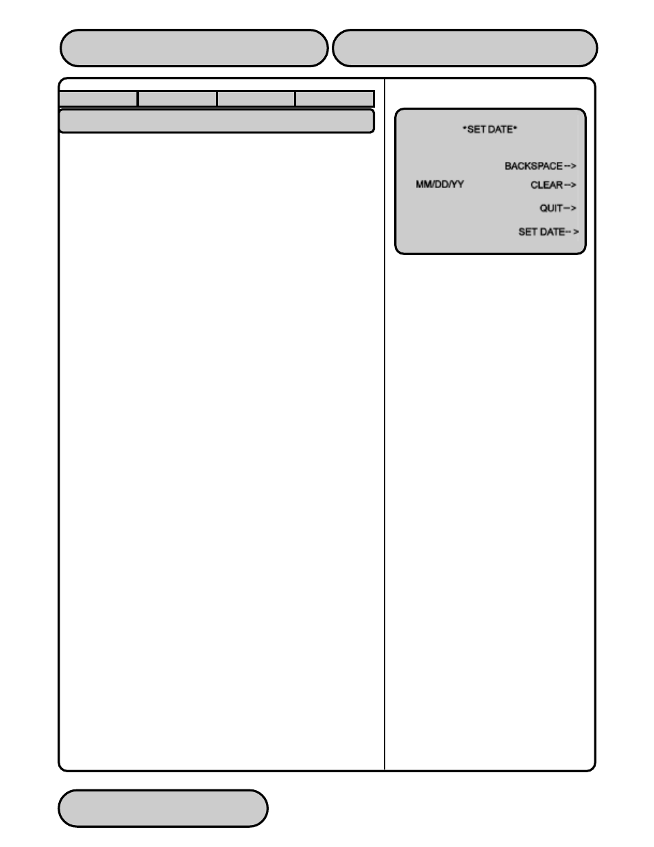 Set date, Set time -155, 97xx-series | Triton 97XX Series Operation Manual User Manual | Page 209 / 265