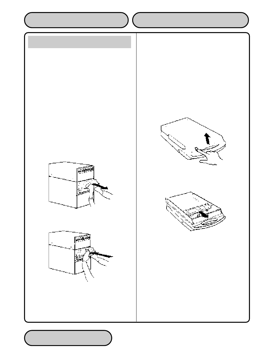 Removing note cassettes, Opening note cassettes, Model 9750-series | Triton 97XX Series Operation Manual User Manual | Page 50 / 265