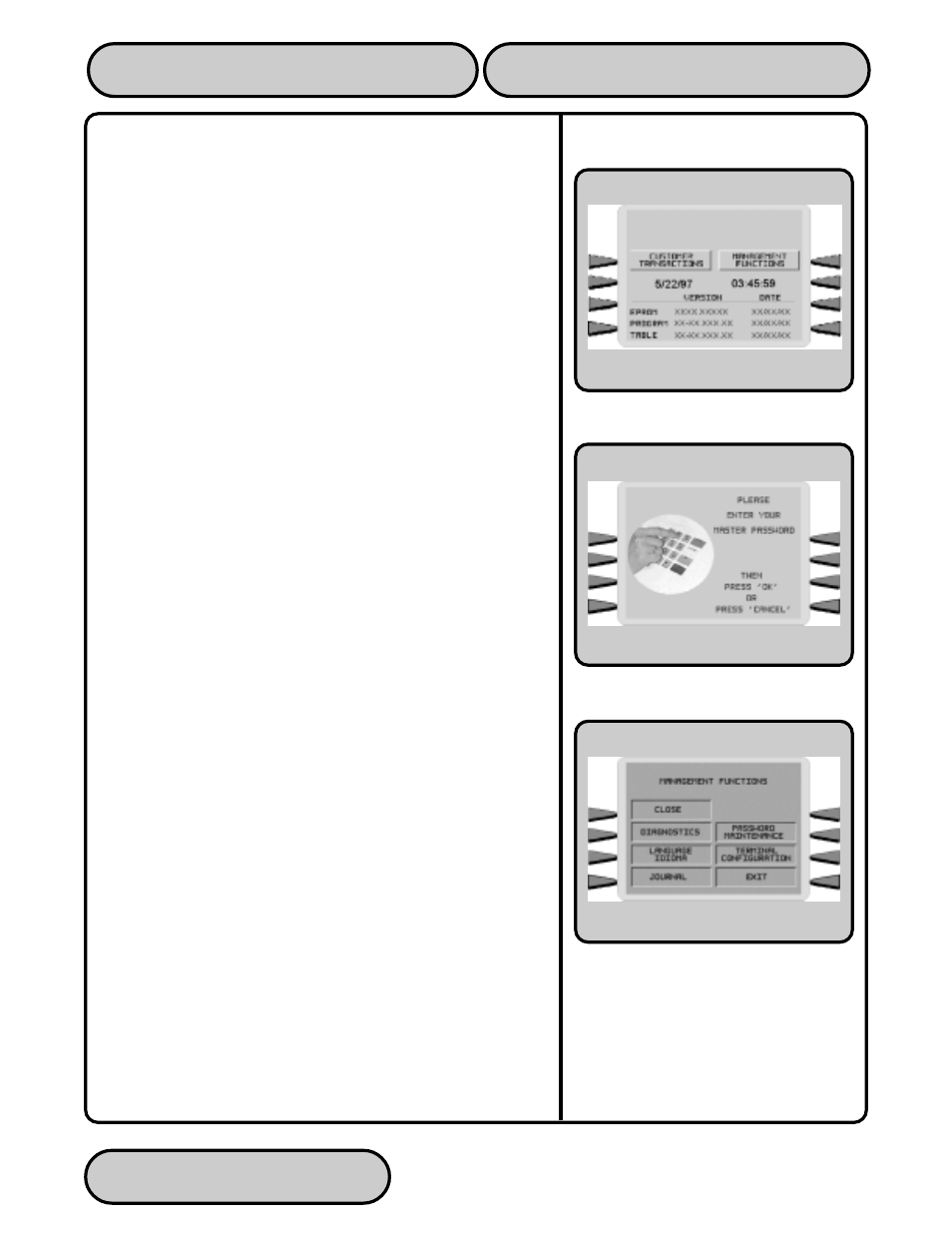 Introduction, Accessing the management functions menu, Function availability | Triton 97XX Series Operation Manual User Manual | Page 57 / 265