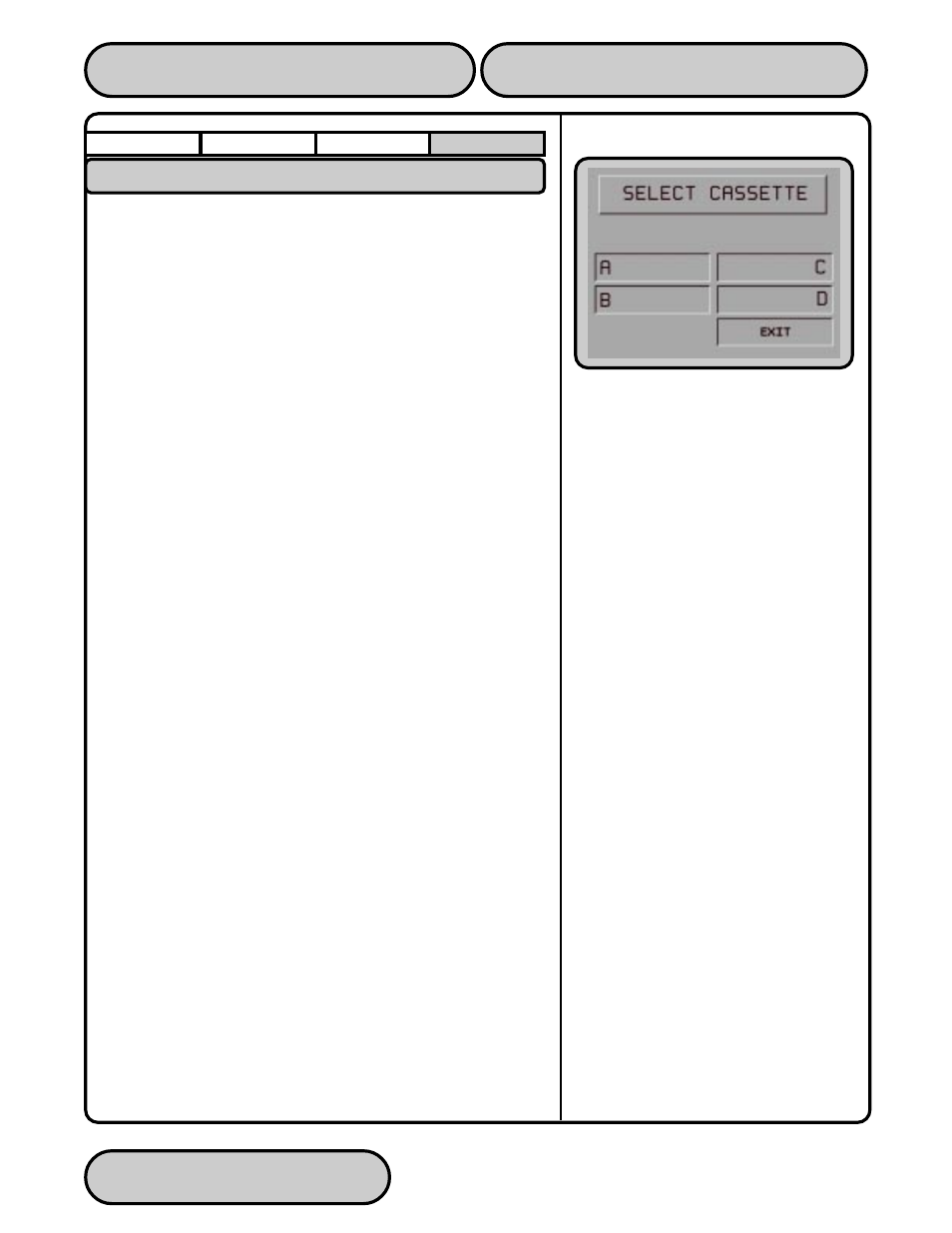 Select cassette, Select cassette -15, Triton systems, inc | Triton 97XX Series Operation Manual User Manual | Page 70 / 265