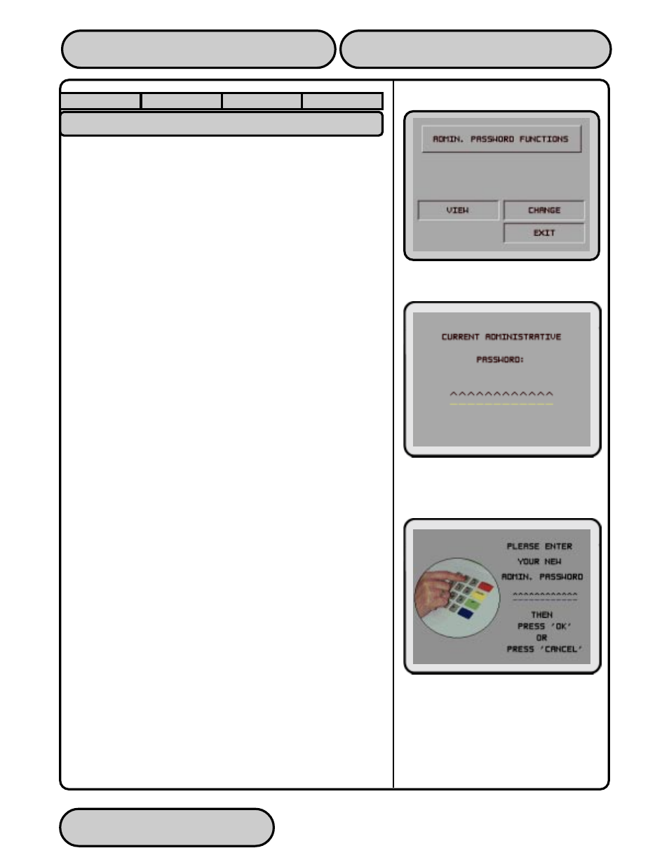 Administration password, Administration password -42, 97xx-series | Triton 97XX Series Operation Manual User Manual | Page 97 / 265