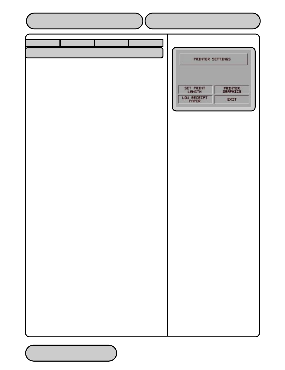 Printer settings, Printer settings -44, 97xx-series | Triton 97XX Series Operation Manual User Manual | Page 99 / 265