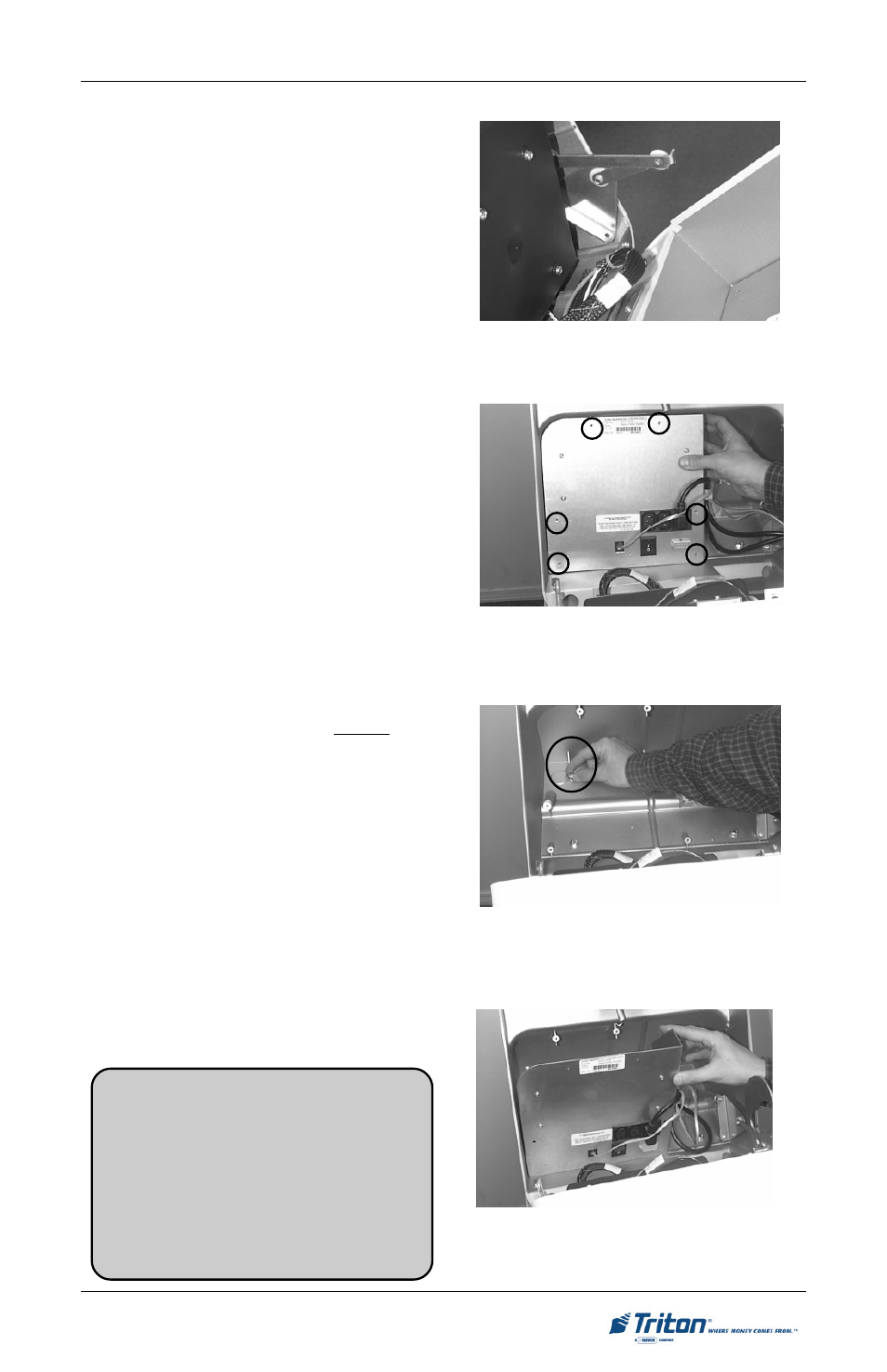 Triton 9200 Installation Manual User Manual | Page 25 / 26