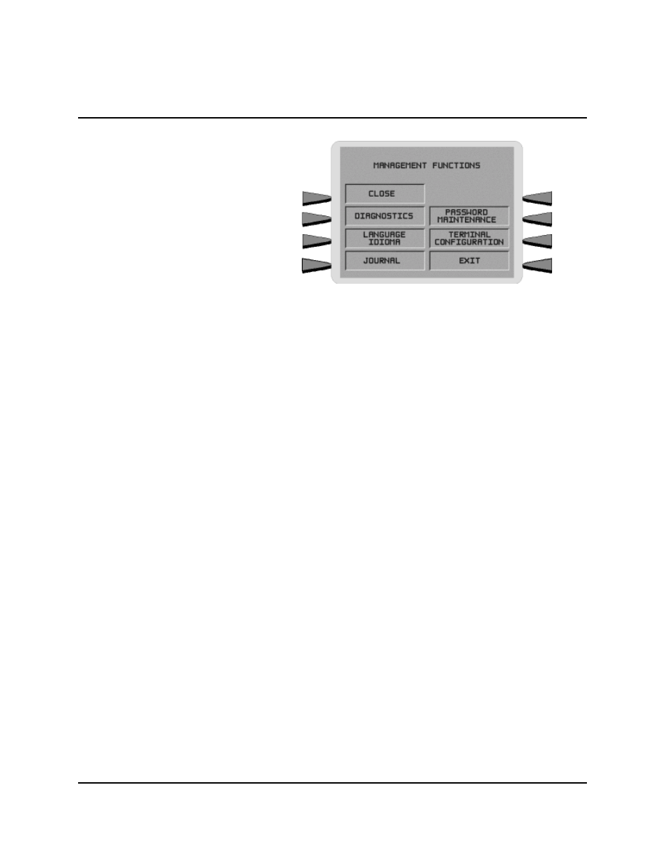 5 - m, Ection, Anagement | Unctions | Triton MAKO 2000 Operation Manual User Manual | Page 43 / 217