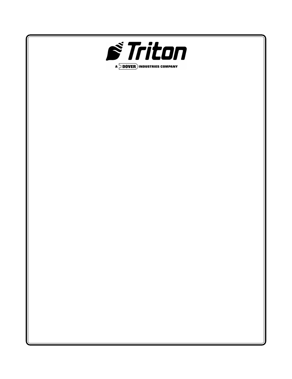 Triton MAKO EXTENDED CABINET Installation Manual User Manual | 7 pages