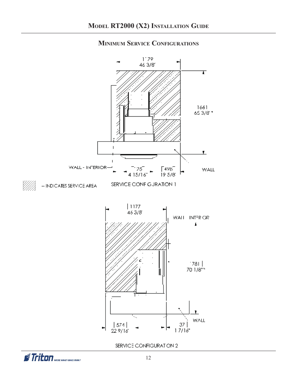 Triton RT2000 X2 Installation Manual User Manual | Page 12 / 36