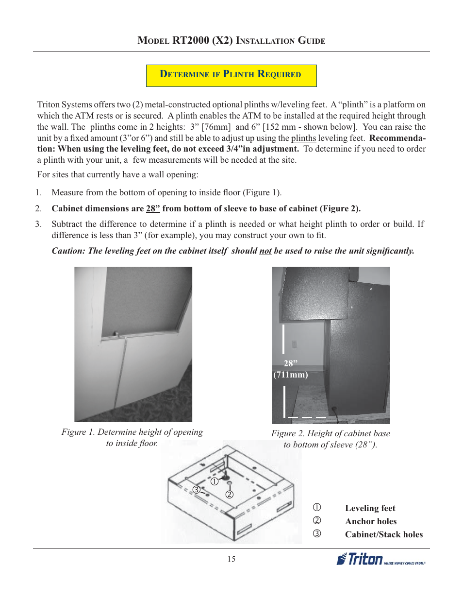 Triton RT2000 X2 Installation Manual User Manual | Page 15 / 36
