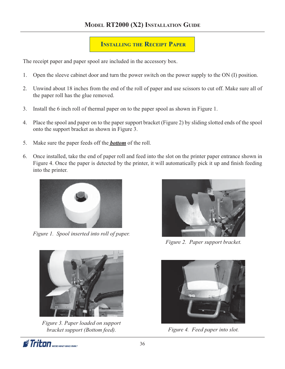 Triton RT2000 X2 Installation Manual User Manual | Page 36 / 36