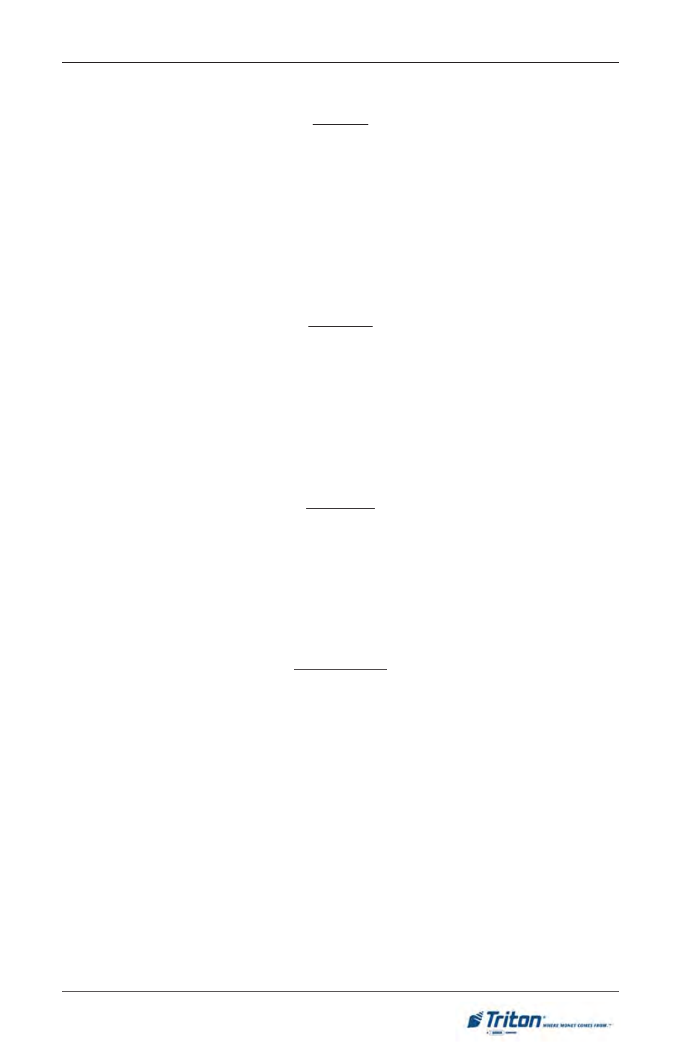 Parameter importance levels | Triton RT2000 User Manual User Manual | Page 43 / 190