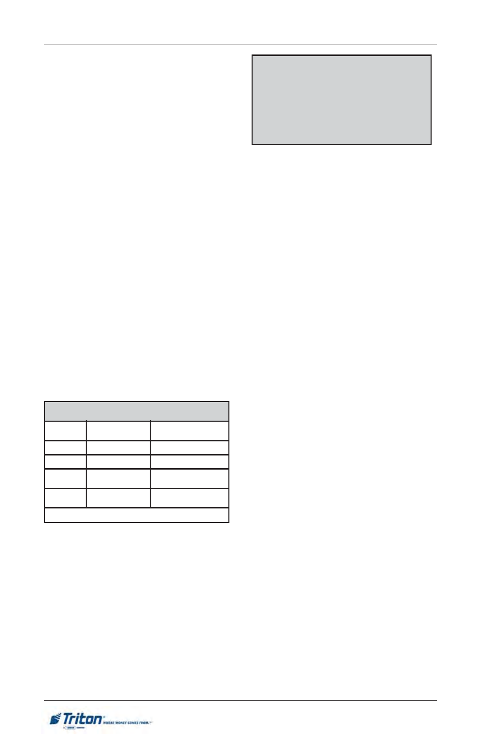 Rt2000 u, Introduction, Dispensing mechanisms | Caution, Odel, Anual | Triton RT2000 User Manual User Manual | Page 52 / 190