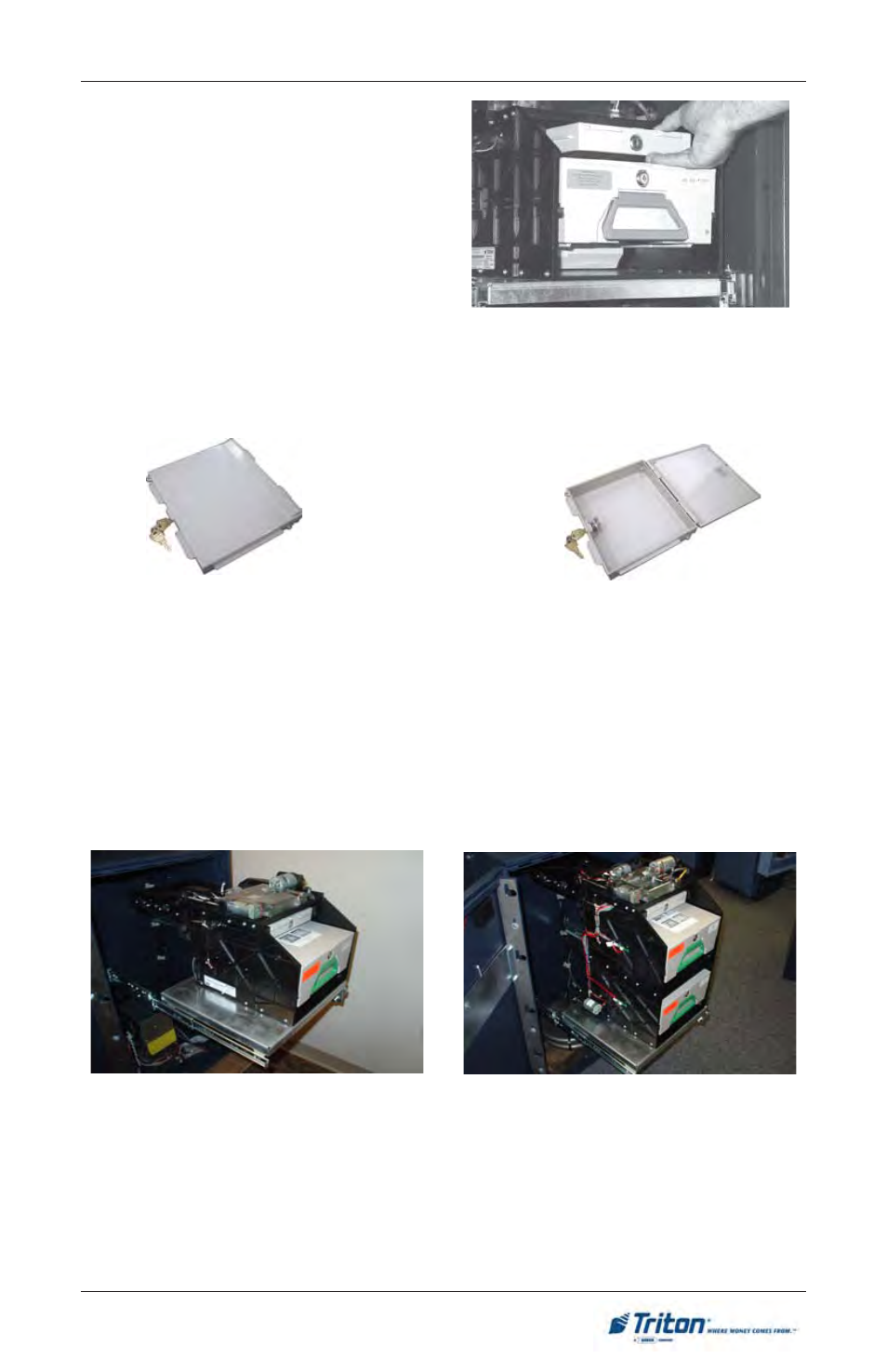 Removing the reject cassette | Triton RT2000 User Manual User Manual | Page 57 / 190