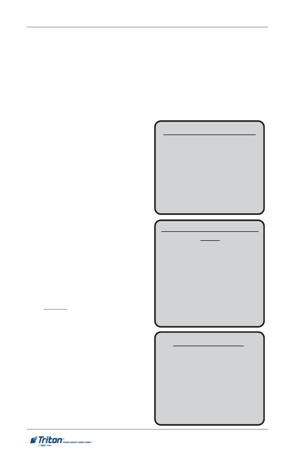 Rt2000 s | Triton RT2000 Installation Manual User Manual | Page 30 / 56