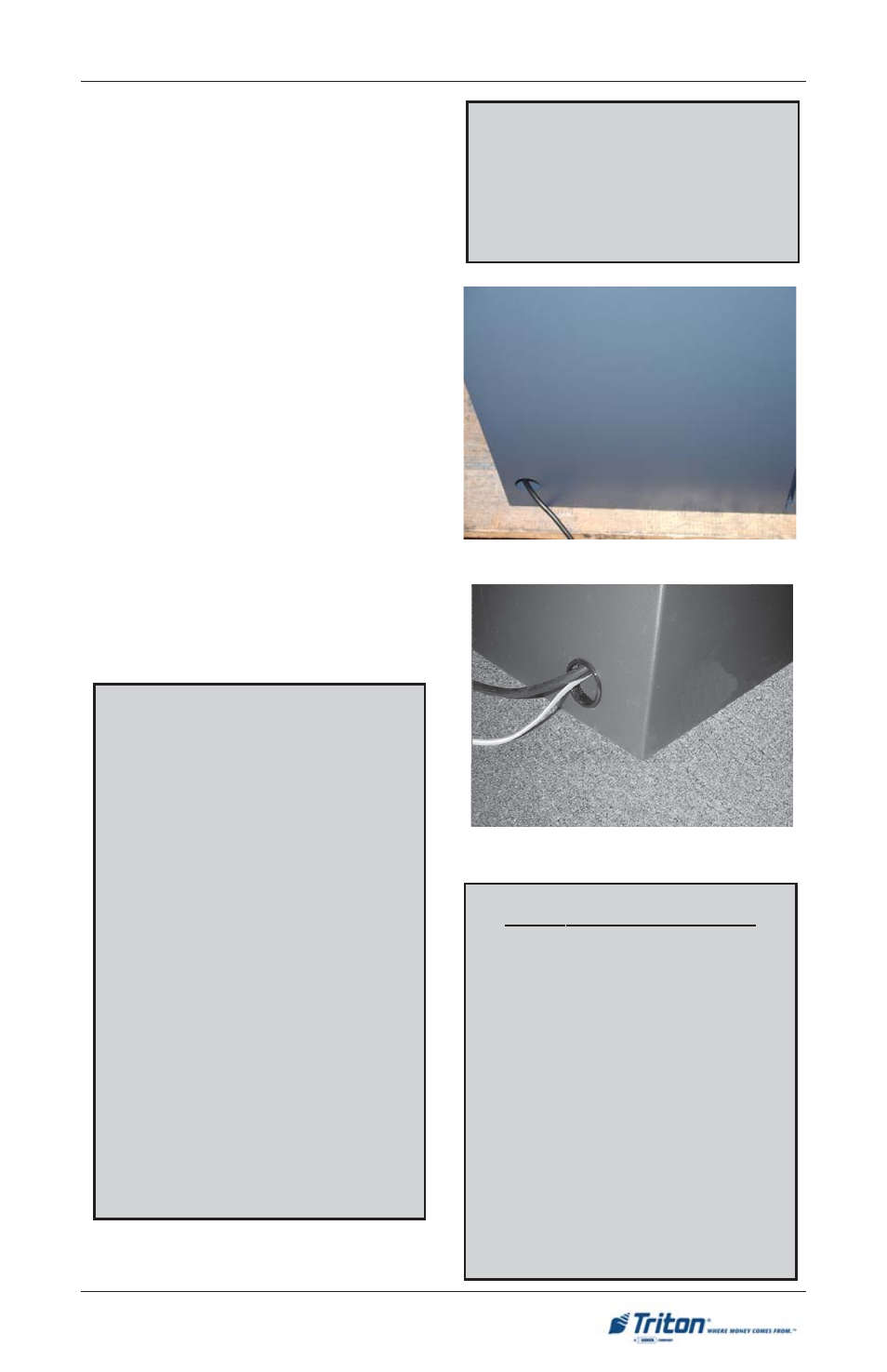 Connecting ac power and telephone line | Triton RT2000 Installation Manual User Manual | Page 43 / 56