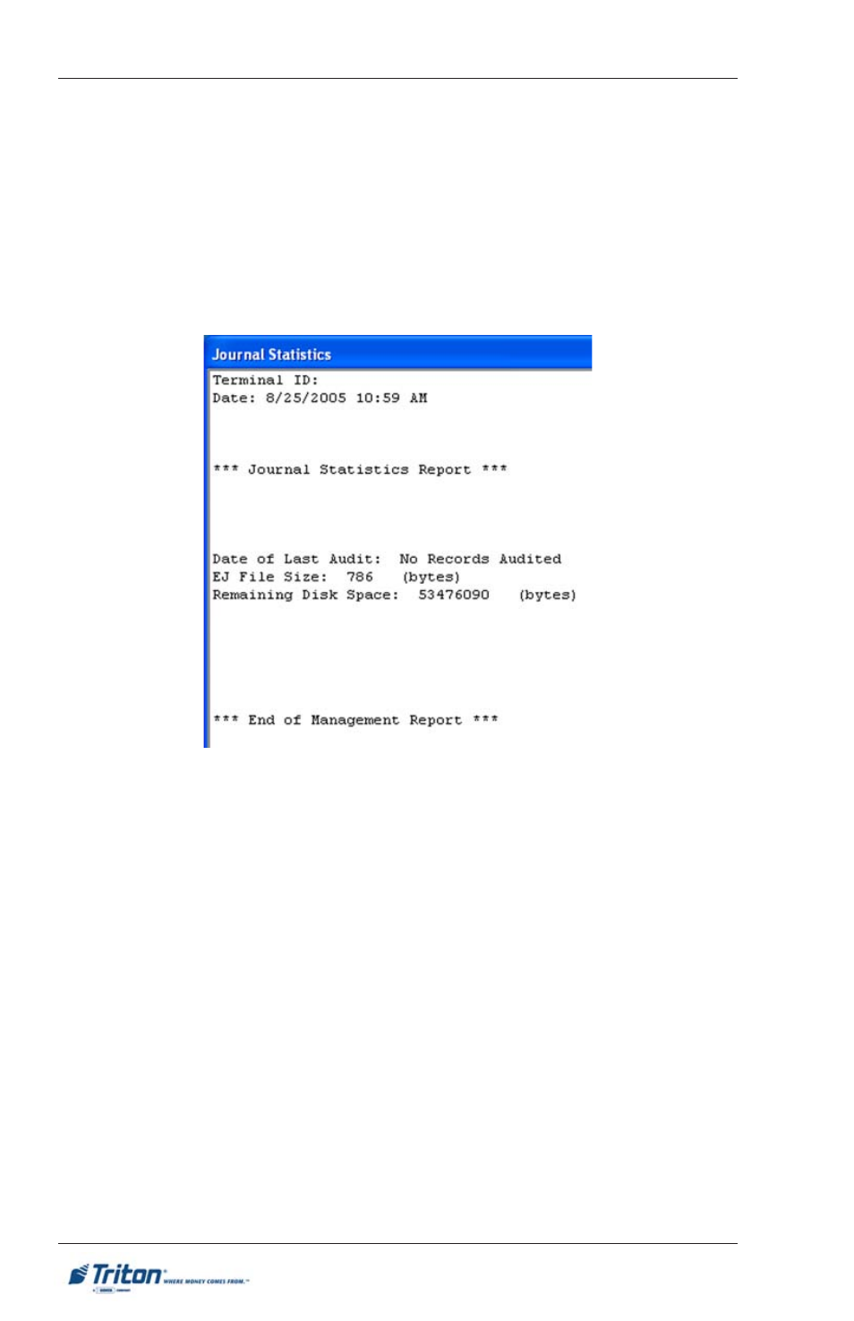 Rl/ft5000 | Triton FT5000XP PC-BASED ATMS User Manual User Manual | Page 102 / 207