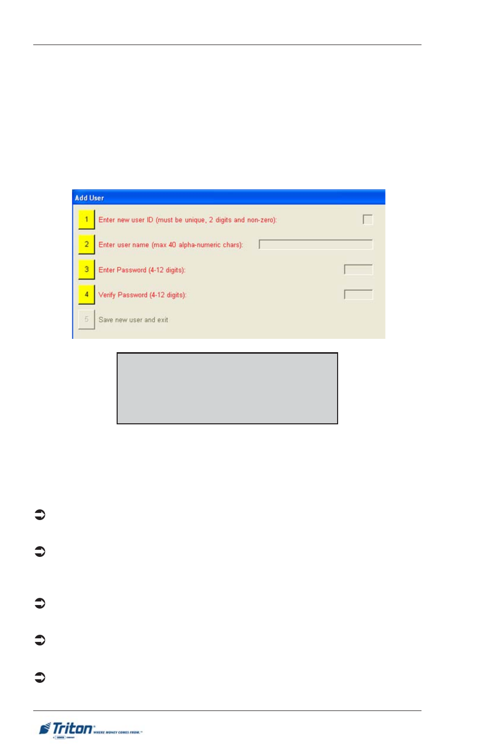 Rl/ft5000 | Triton FT5000XP PC-BASED ATMS User Manual User Manual | Page 112 / 207