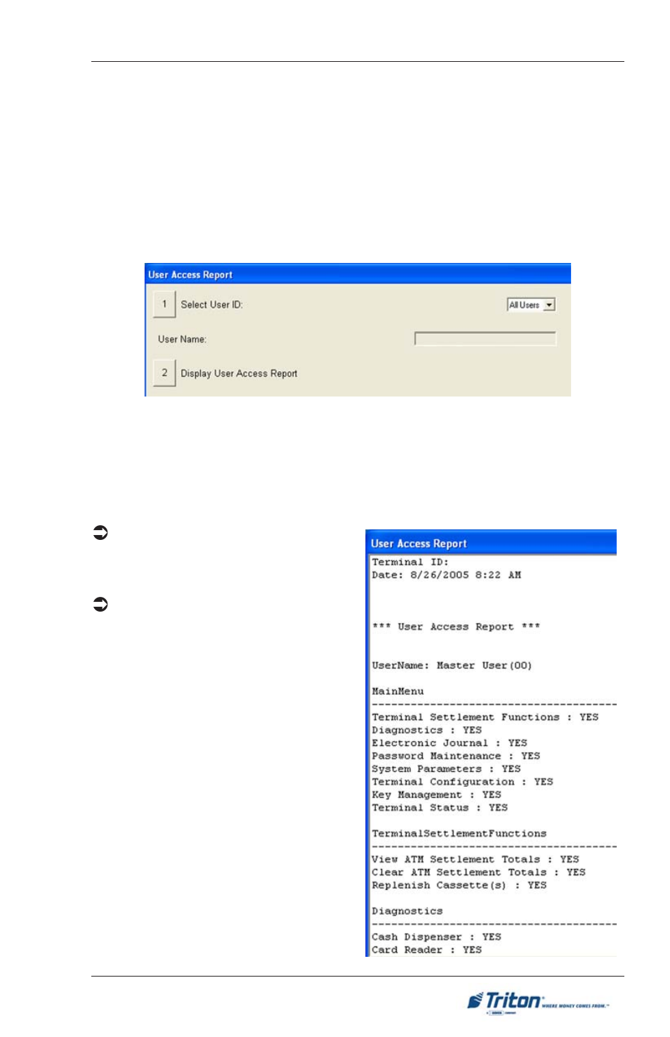 Triton FT5000XP PC-BASED ATMS User Manual User Manual | Page 115 / 207