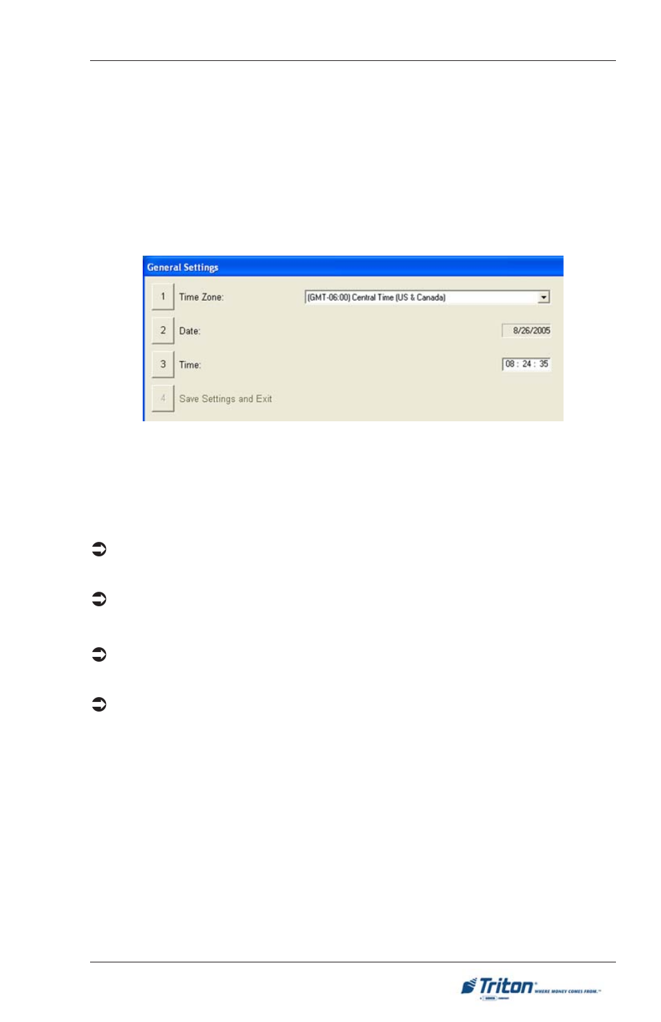 Triton FT5000XP PC-BASED ATMS User Manual User Manual | Page 119 / 207