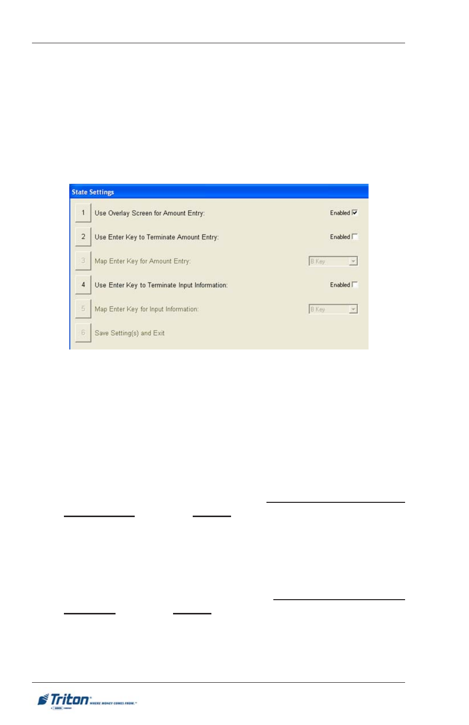 Rl/ft5000 | Triton FT5000XP PC-BASED ATMS User Manual User Manual | Page 130 / 207