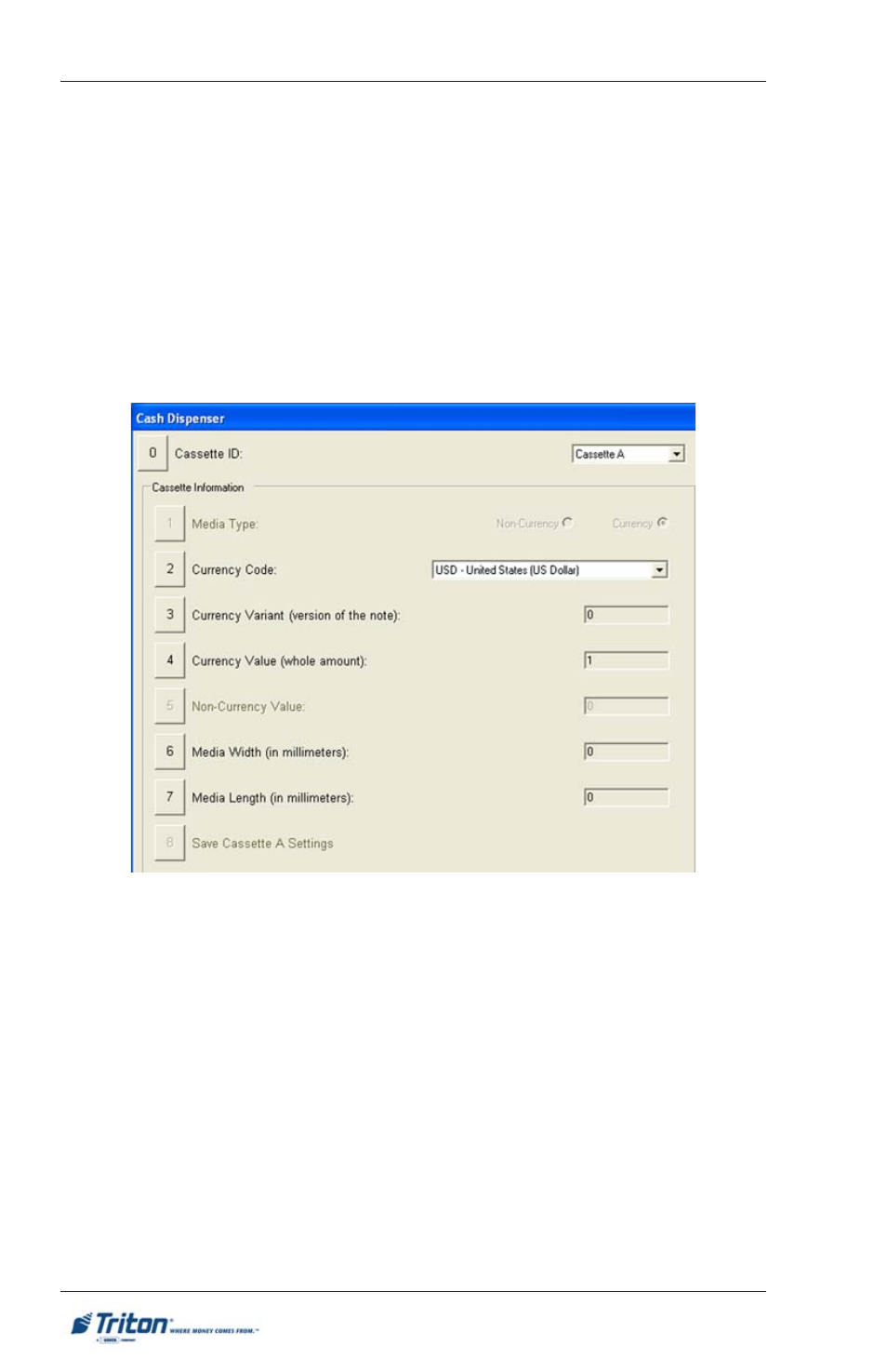 Rl/ft5000 | Triton FT5000XP PC-BASED ATMS User Manual User Manual | Page 136 / 207